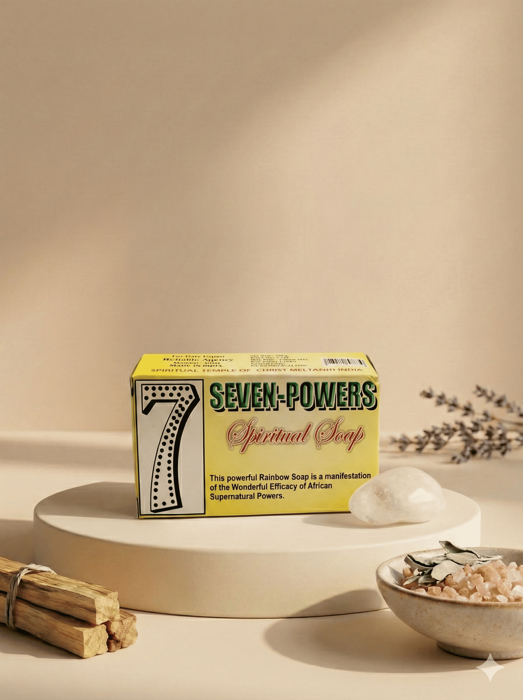 Savon Spirituel "Sept Puissances" - Protection et Énergie