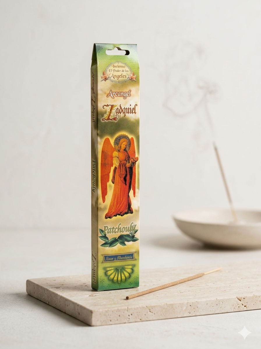 Encens en bâtonnets Arcange Zadquiel - Patchouli, Amour et Abondance