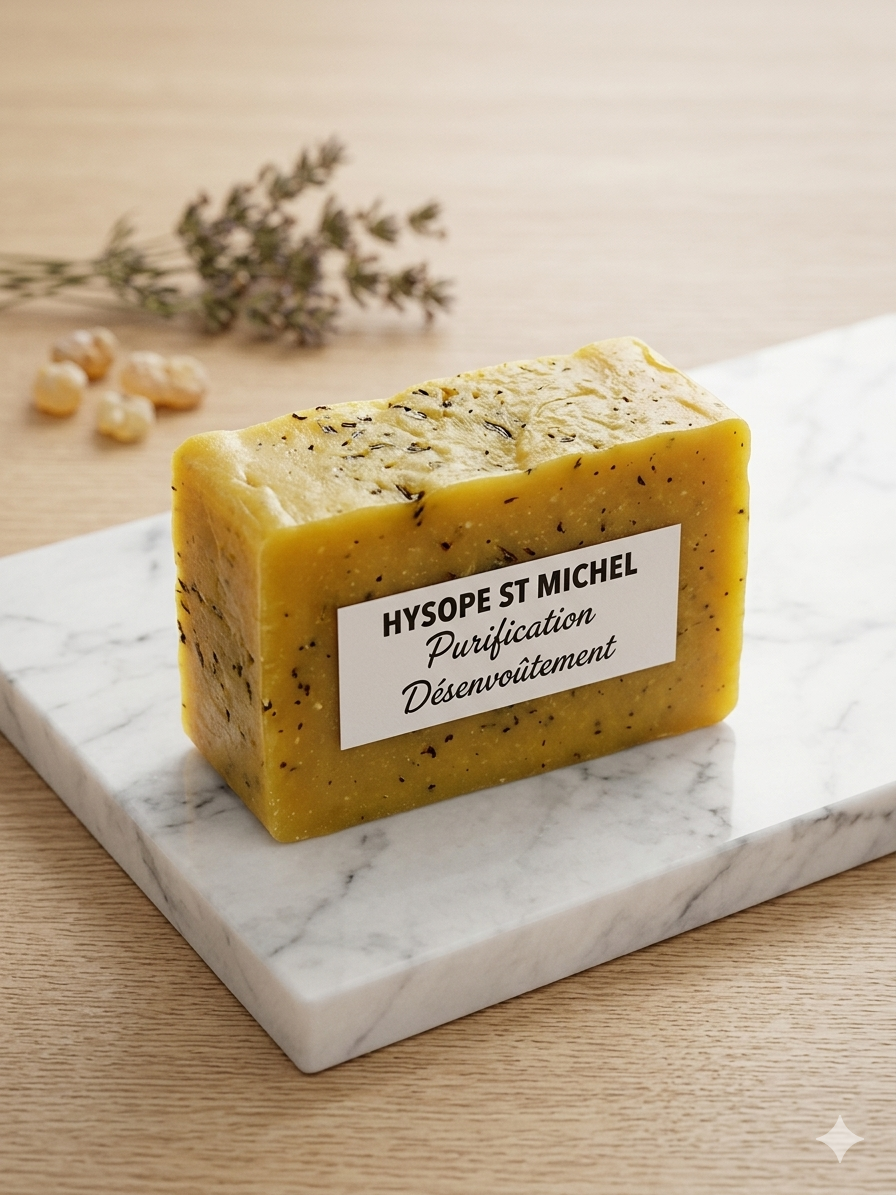Savon à l’Hysope Saint Michel - Purification & Désenvoûtement