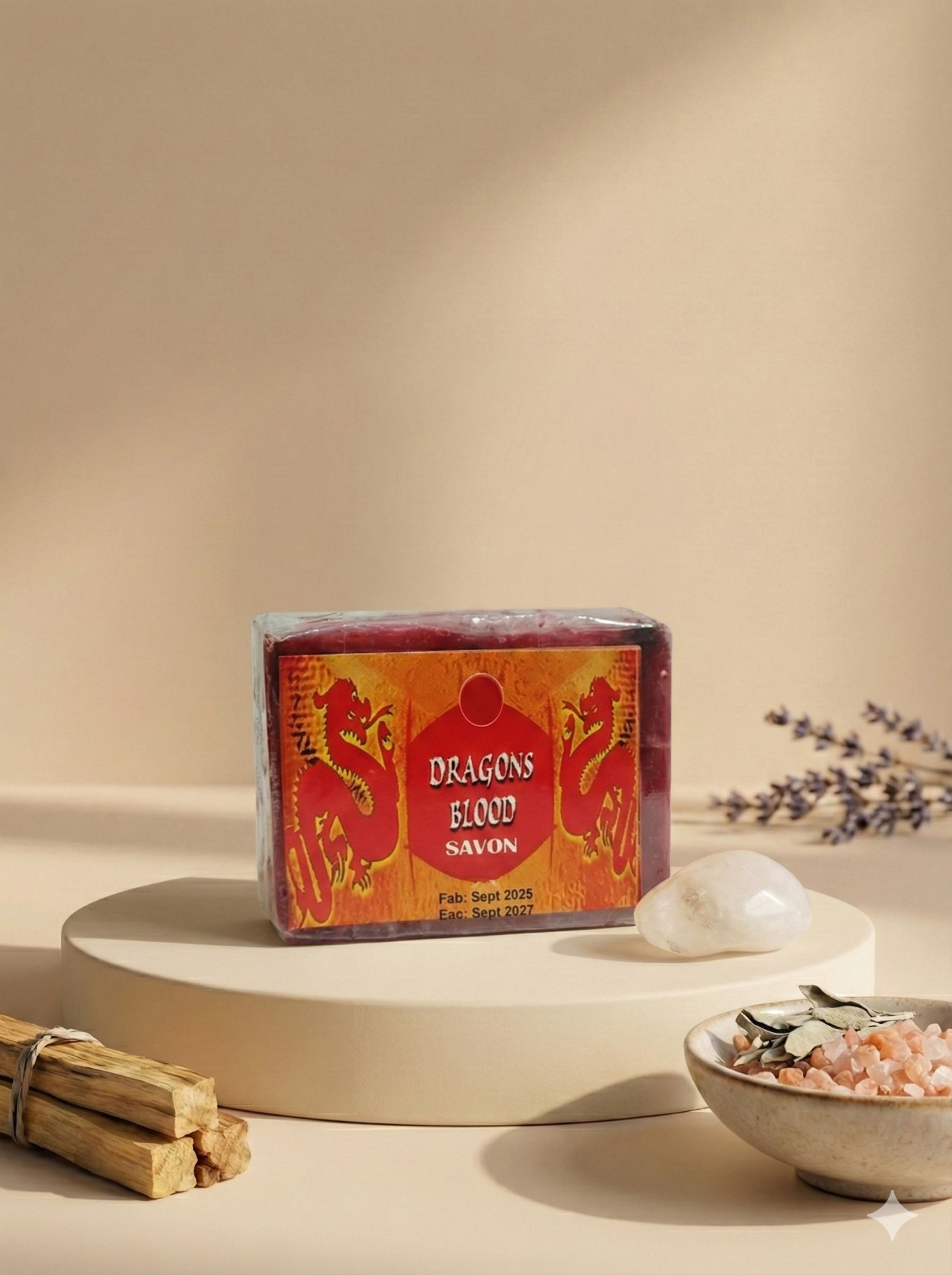 Savon Spirituel Sang de Dragon (Dragons Blood) - Protection & Force - 100g