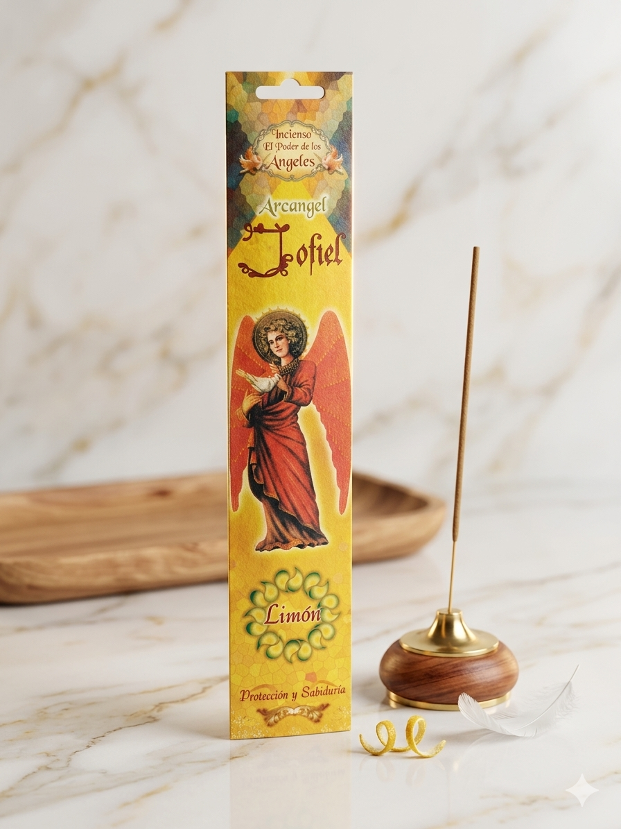 Encens Archange Jophiel au Citron – Sagesse, Protection et Purification
